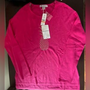 Tommy Bahama Sweater with Pineapple Intarsia